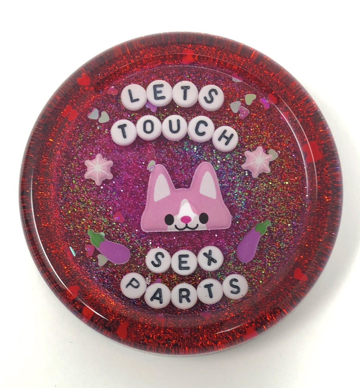 Let's Touch Sex Parts - Shower Art - READY TO SHIP
