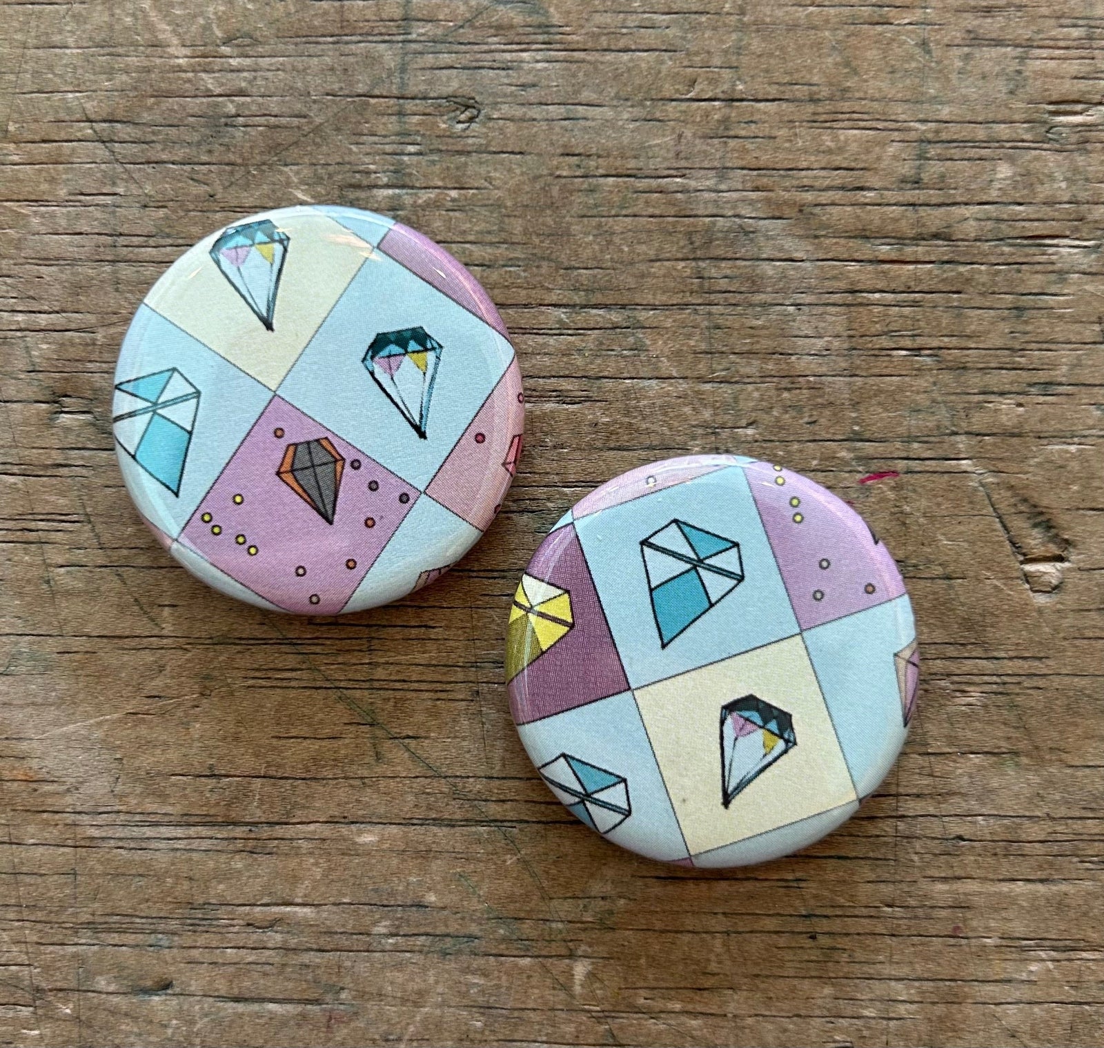 Magnet - 1.25 Inch: Literal Gem