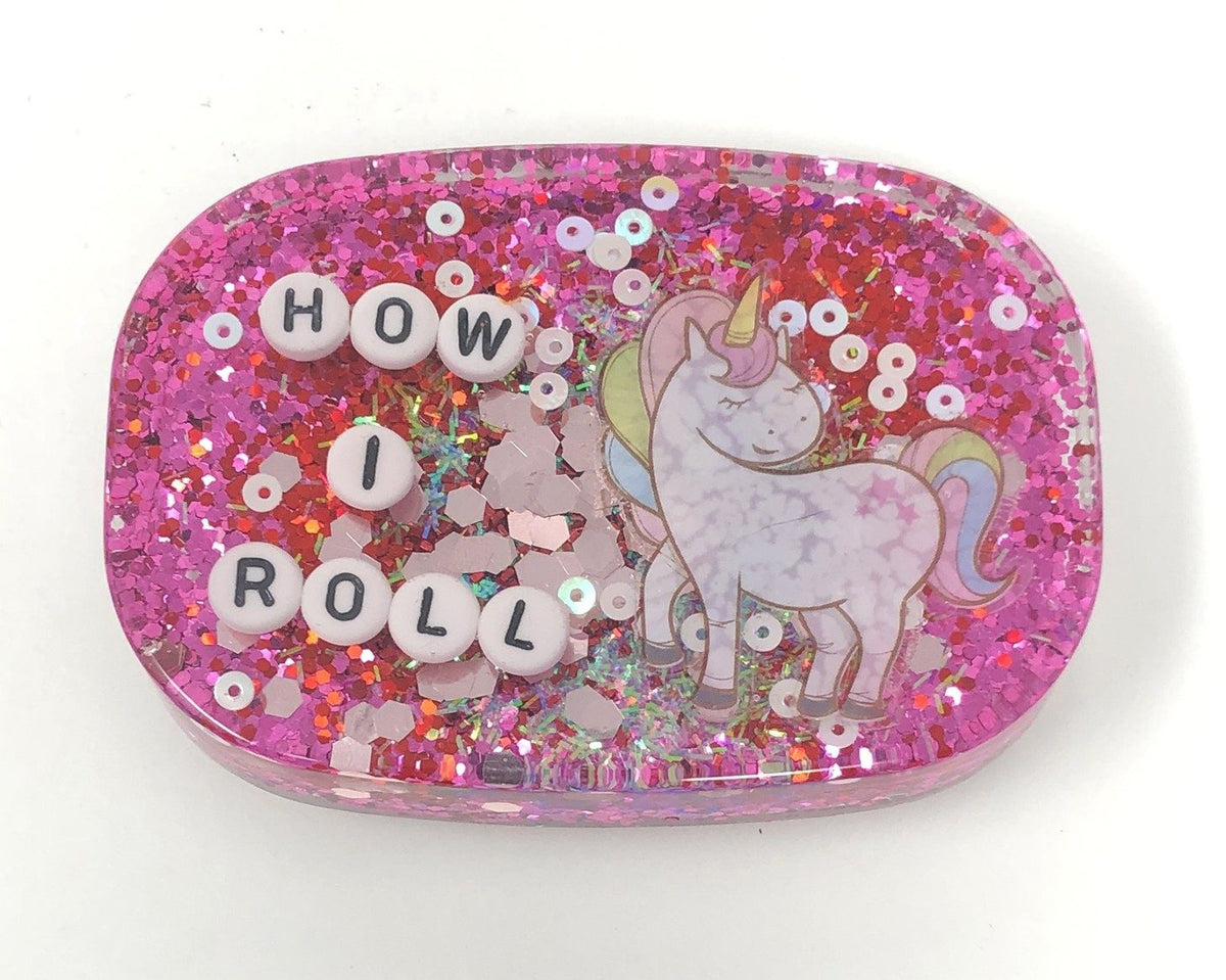 How I Roll - Small Shower Art - READY TO SHIP