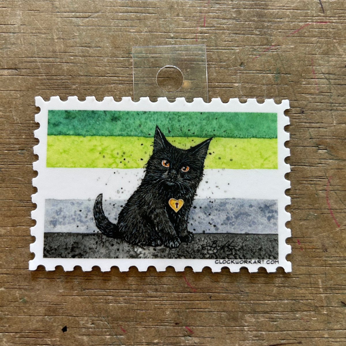 Sticker - Aromantic Pride
