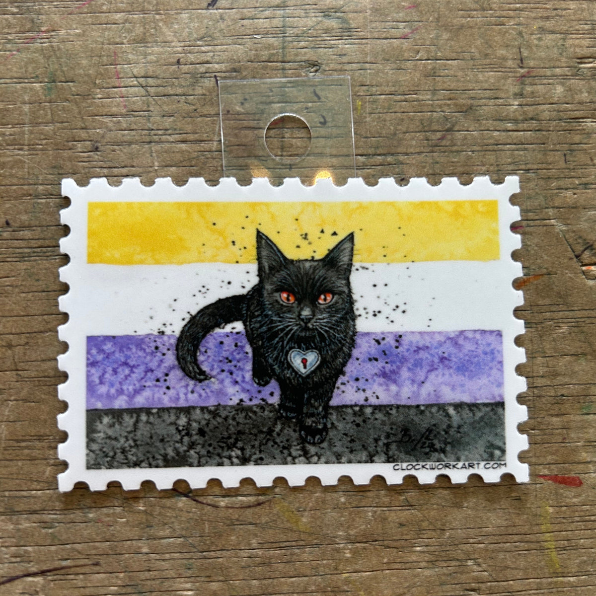 Sticker - Nonbinary Pride