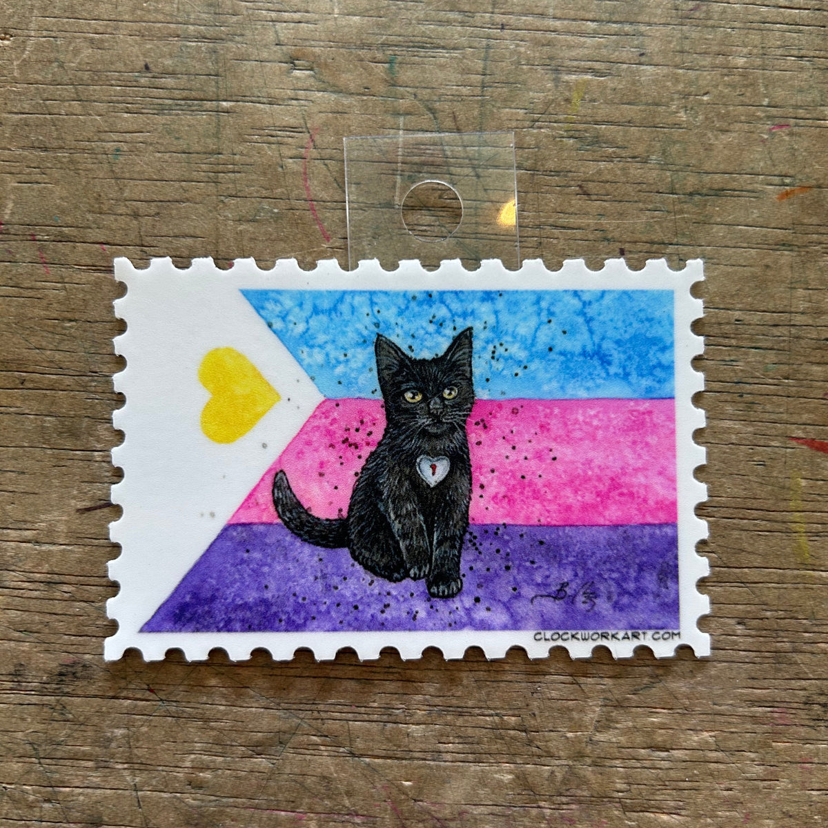 Sticker - Polyamorous Pride