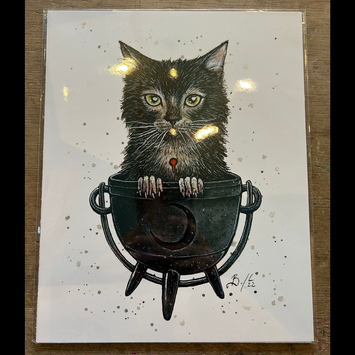 Print - Cauldron Kitten