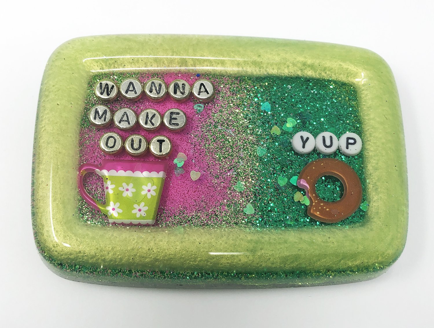 Wanna Make Out - Medium Shower Art - READY TO SHIP