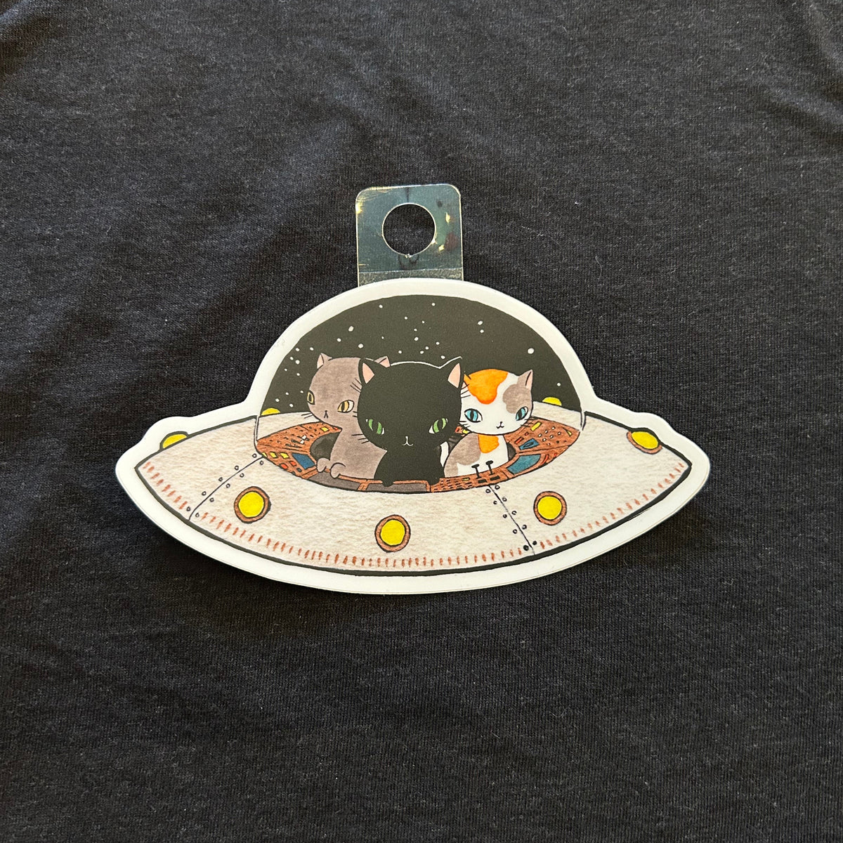 Sticker - UFO Kitties (Stasia Burrington)