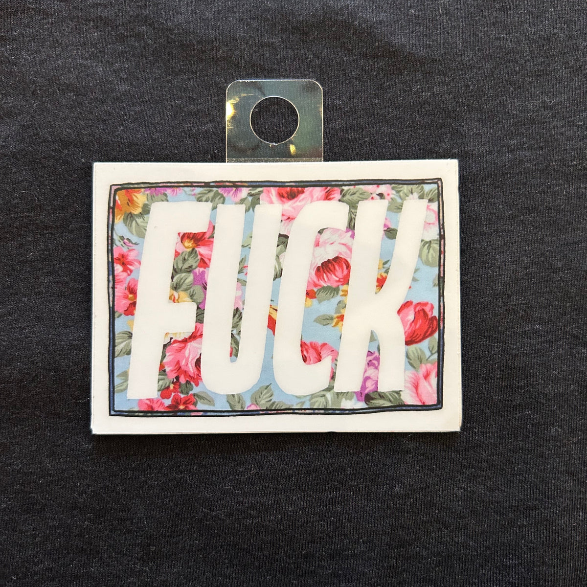 Sticker - FUCK (Stasia Burrington)