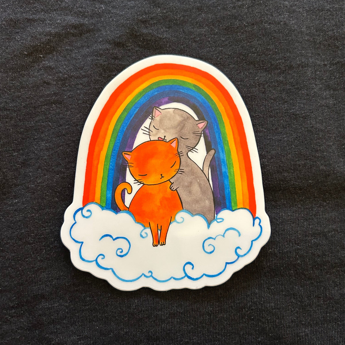 Sticker - Rainbow Cats (Stasia Burrington)