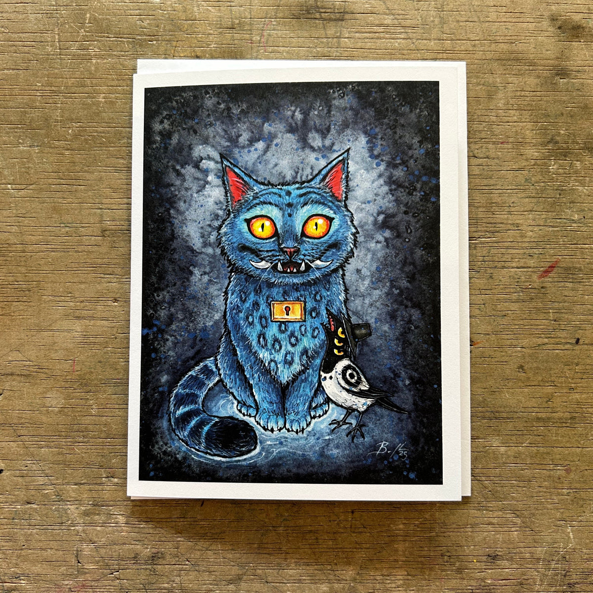 Card - Hello Friend (Clockwork Art / Braden Duncan)