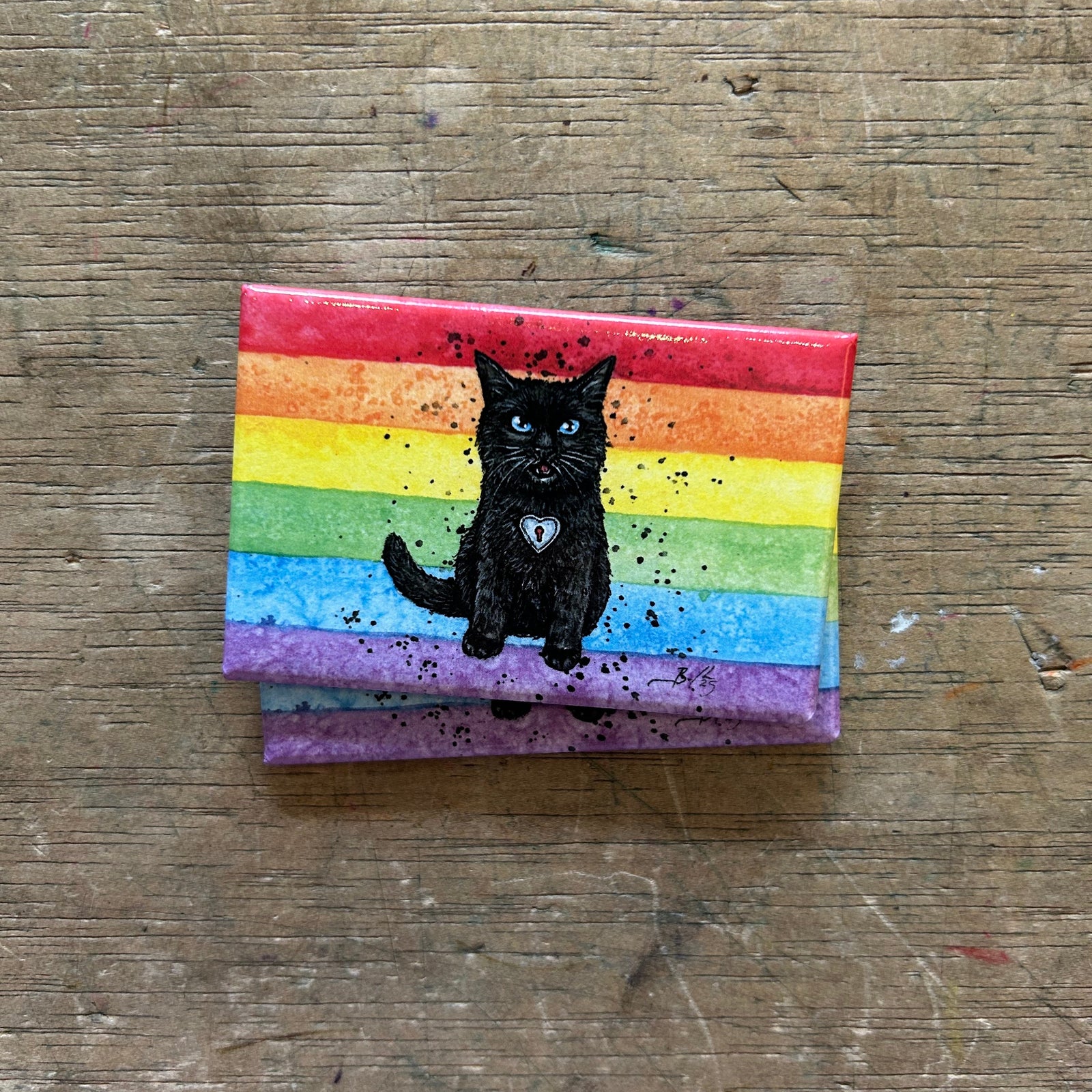 Magnet - Rainbow Pride (Clockwork Art / Braden Duncan)