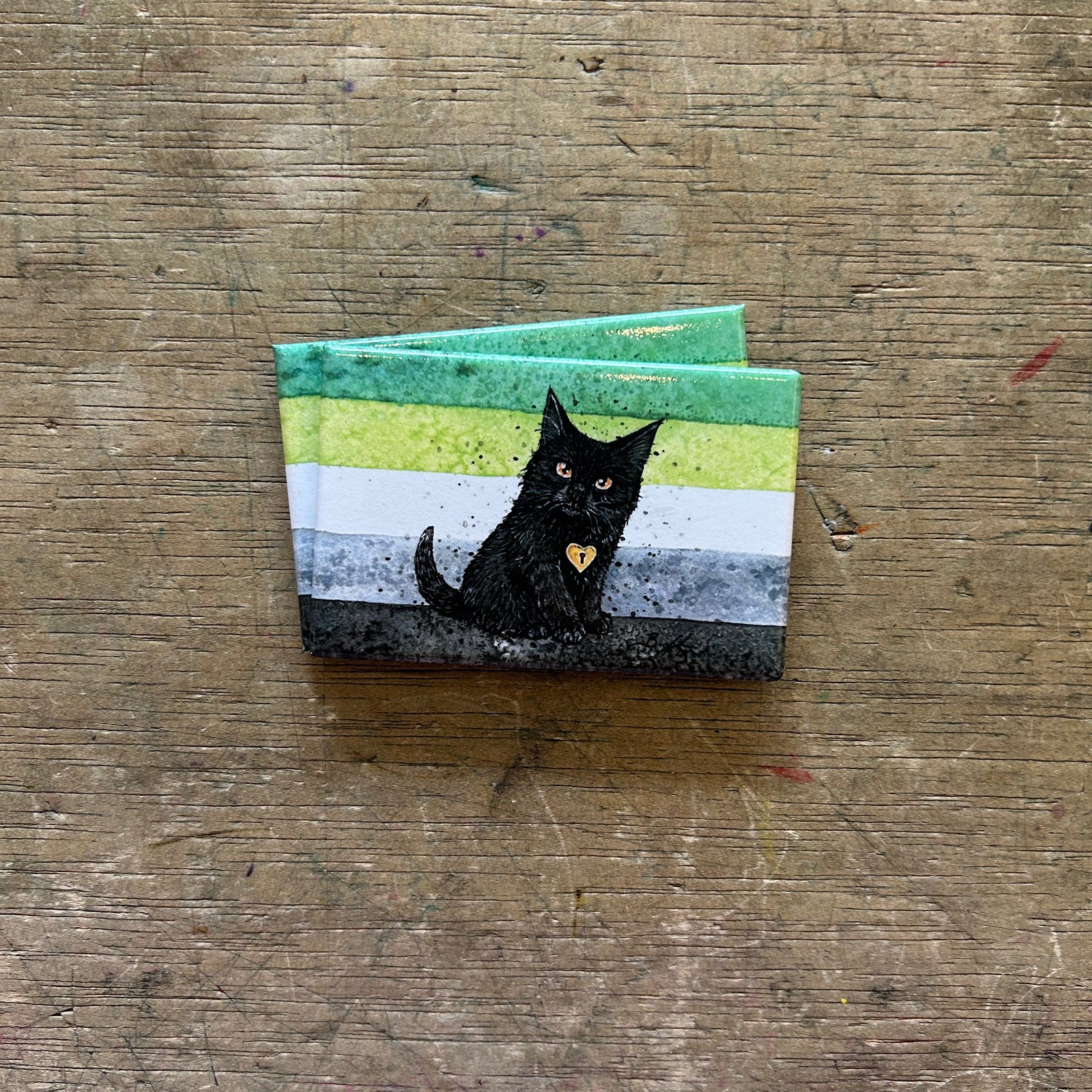 Magnet - Aromantic Pride (Clockwork Art / Braden Duncan)