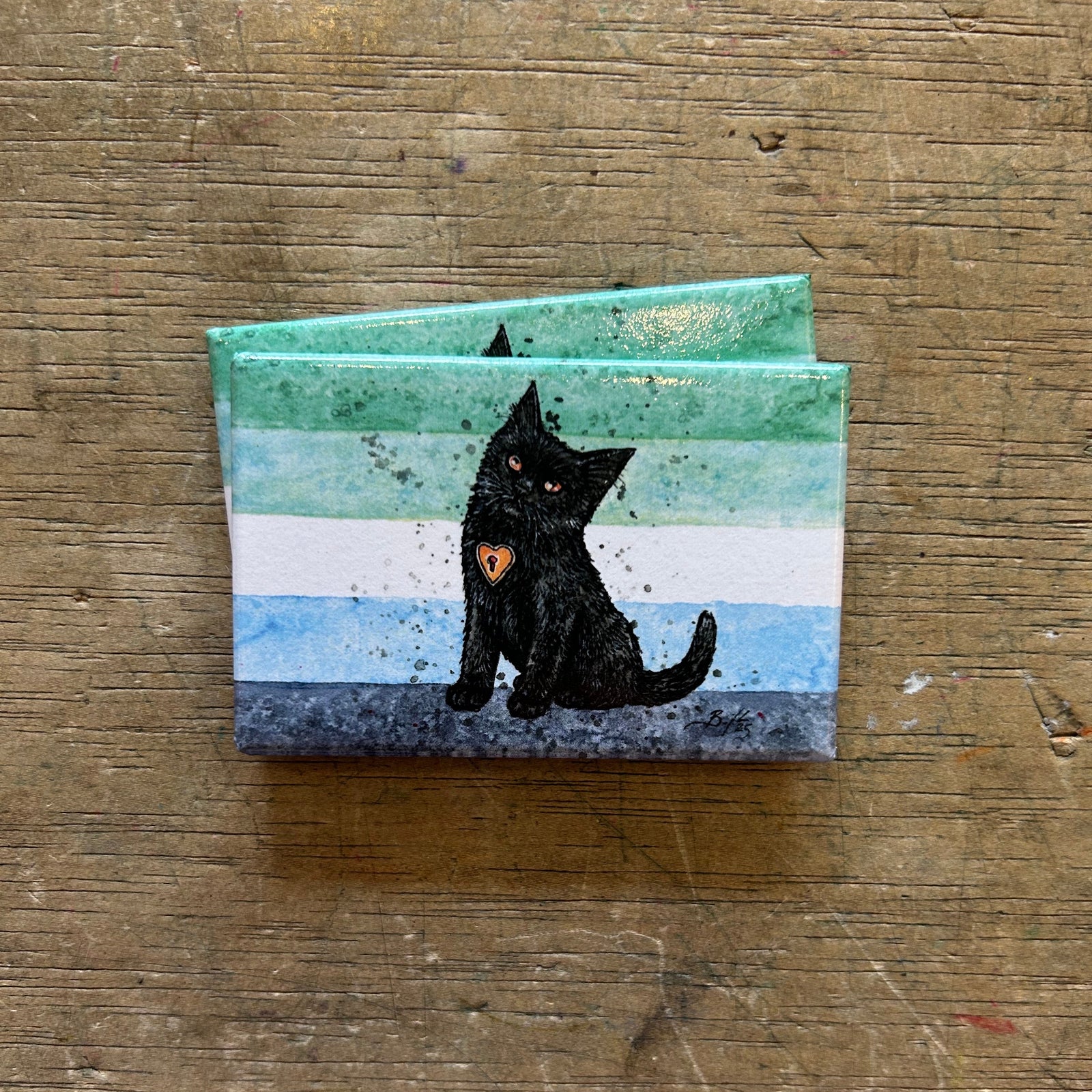 Magnet - Gay Pride (Clockwork Art / Braden Duncan)