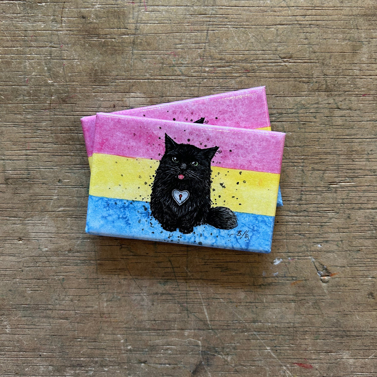 Magnet - Pansexual Pride (Clockwork Art / Braden Duncan)