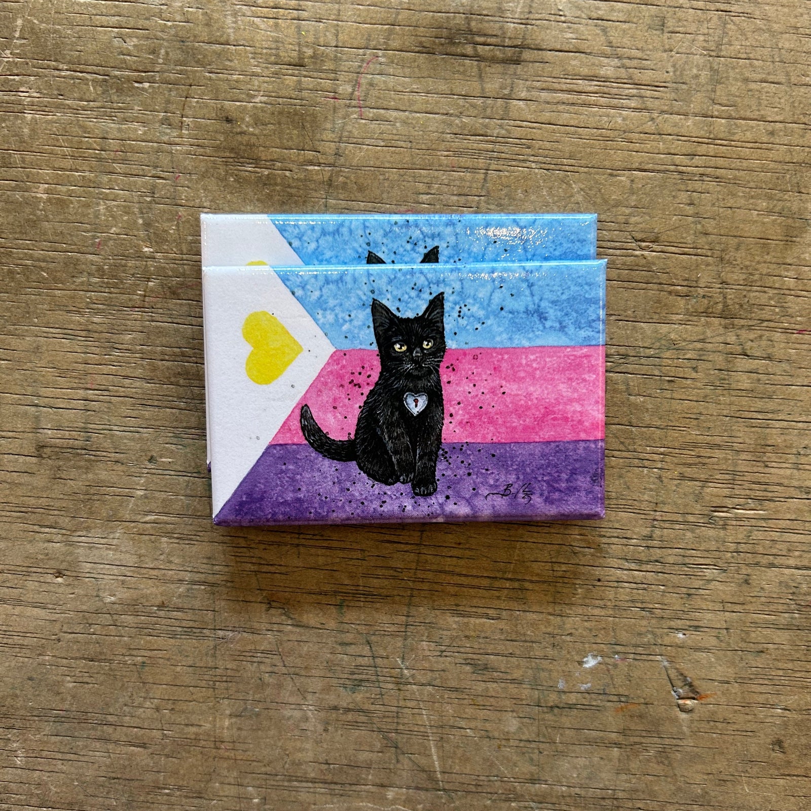 Magnet - Polyamorous Pride (Clockwork Art / Braden Duncan)