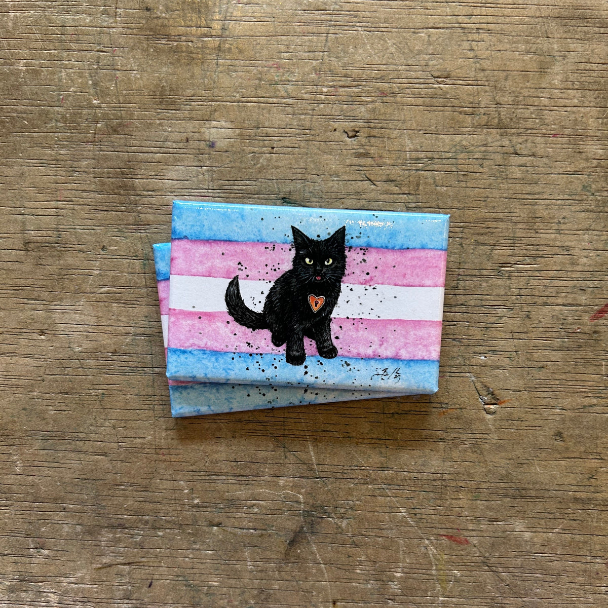 Magnet - Trans Pride (Clockwork Art / Braden Duncan)