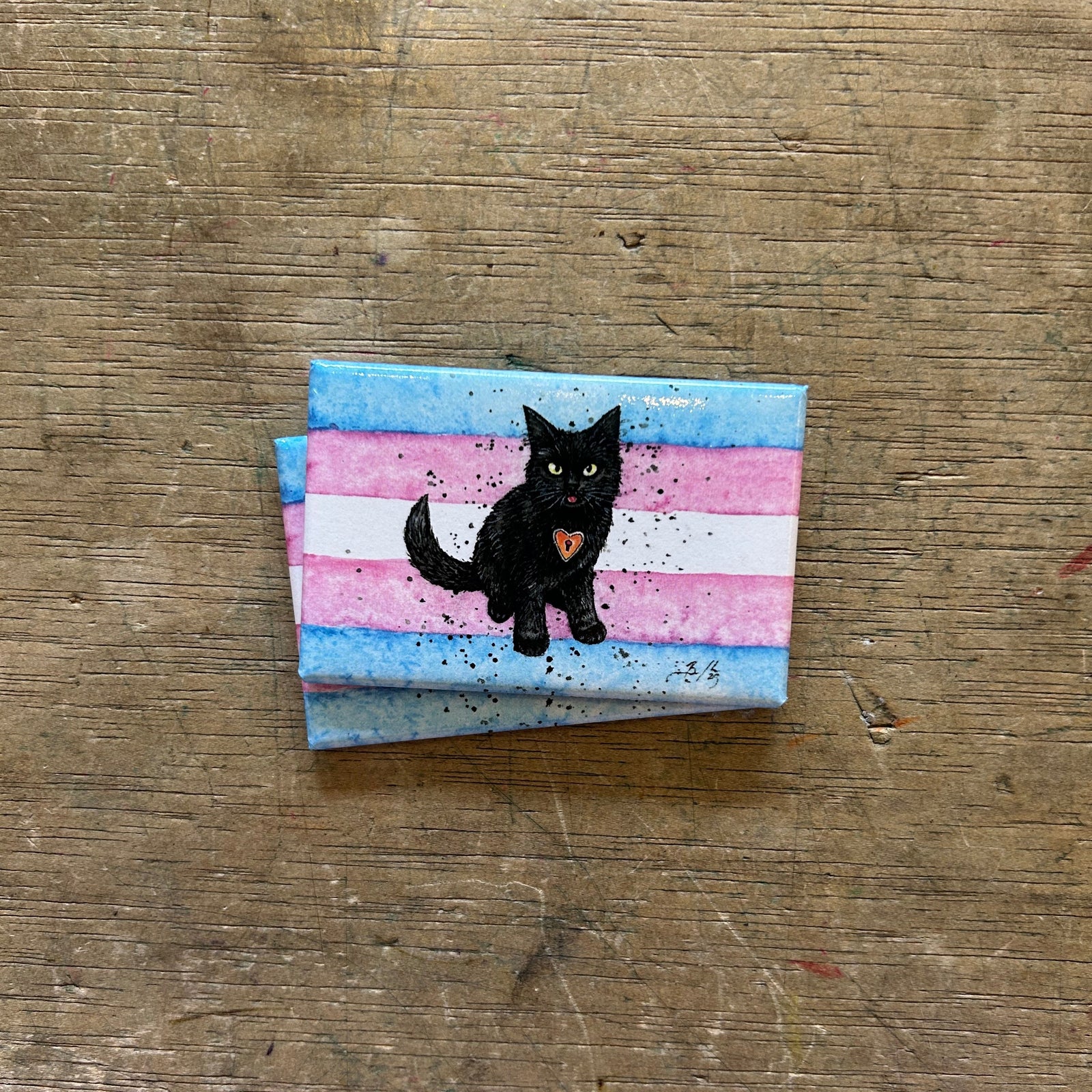 Magnet - Trans Pride (Clockwork Art / Braden Duncan)