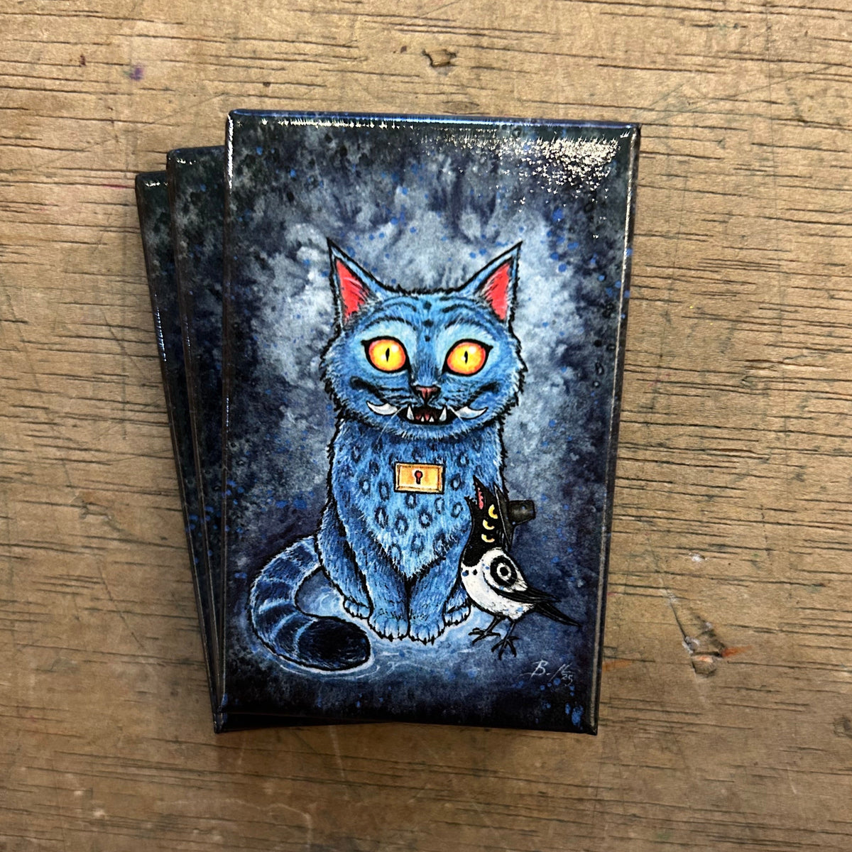 Magnet - Hello Friend (Clockwork Art / Braden Duncan)