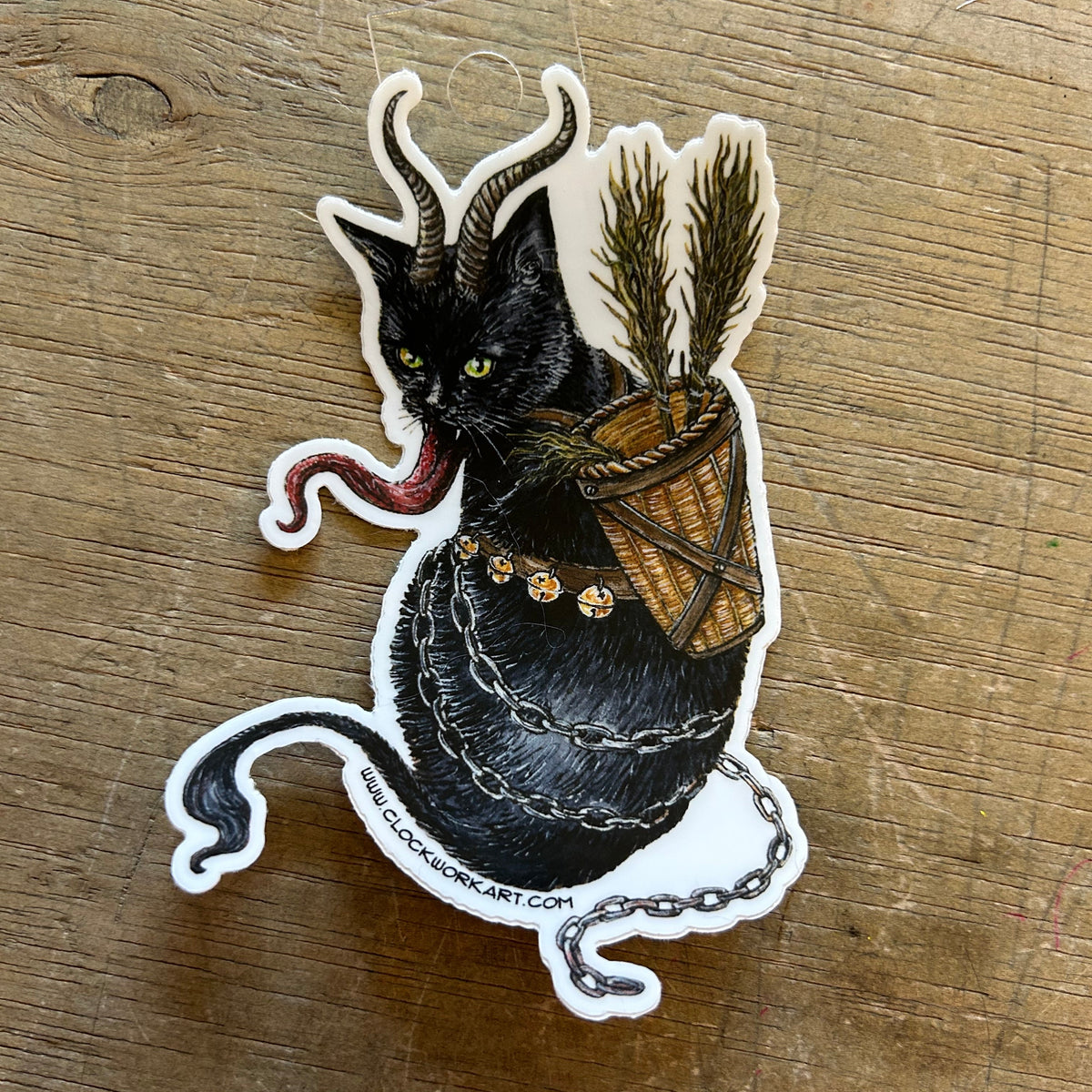 Sticker - Krampuss (Clockwork Art / Braden Duncan)