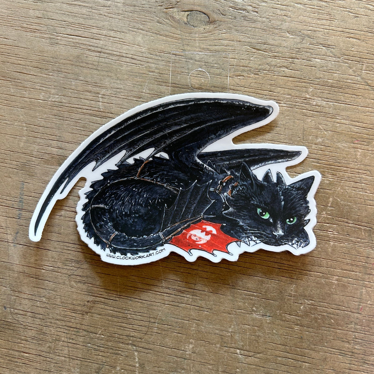 Sticker - How to Train Your Kitten (Clockwork Art / Braden Duncan)