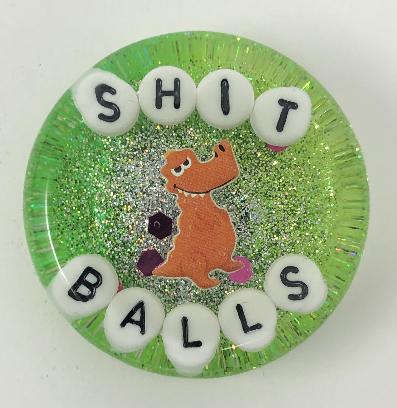 Shit Balls - Shower Art - READY TO SHIP