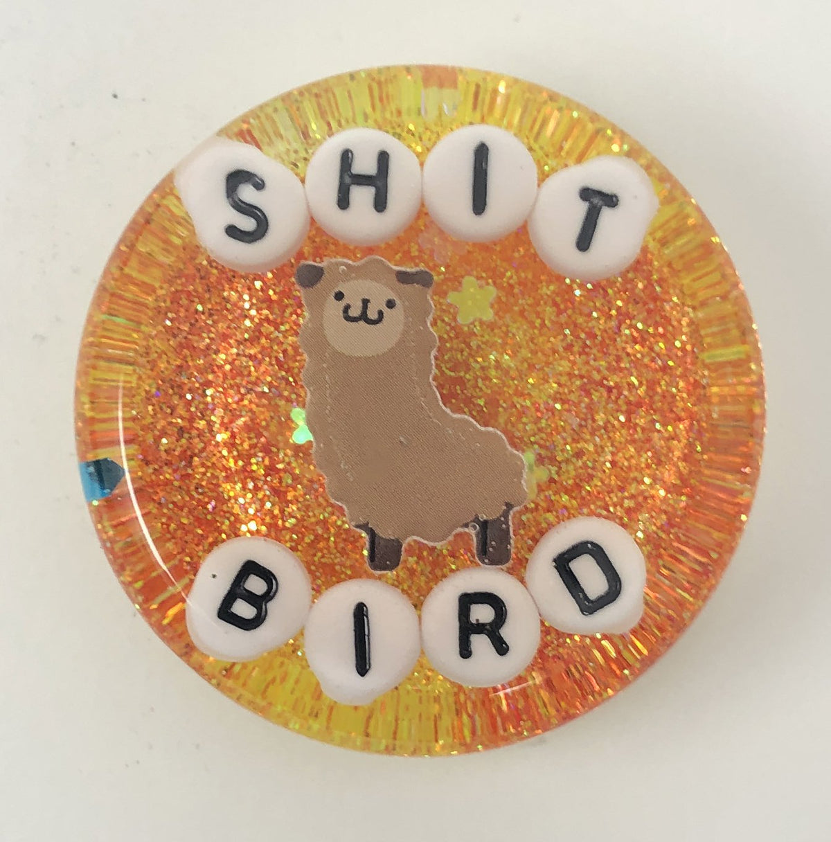 Shit Bird - Shower Art - READY TO SHIP