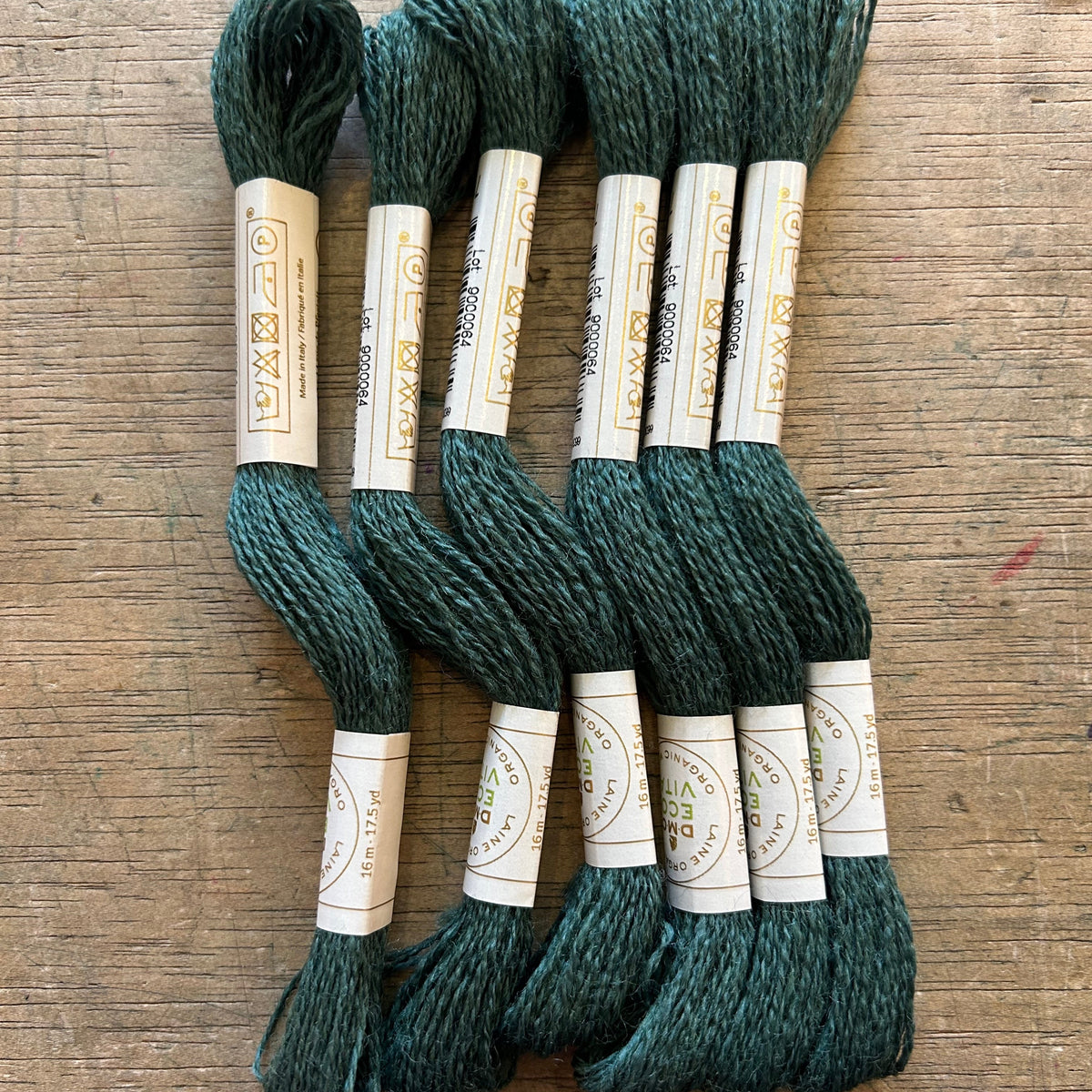 Craft Supply - 100% Organic Wool Crewel Thread