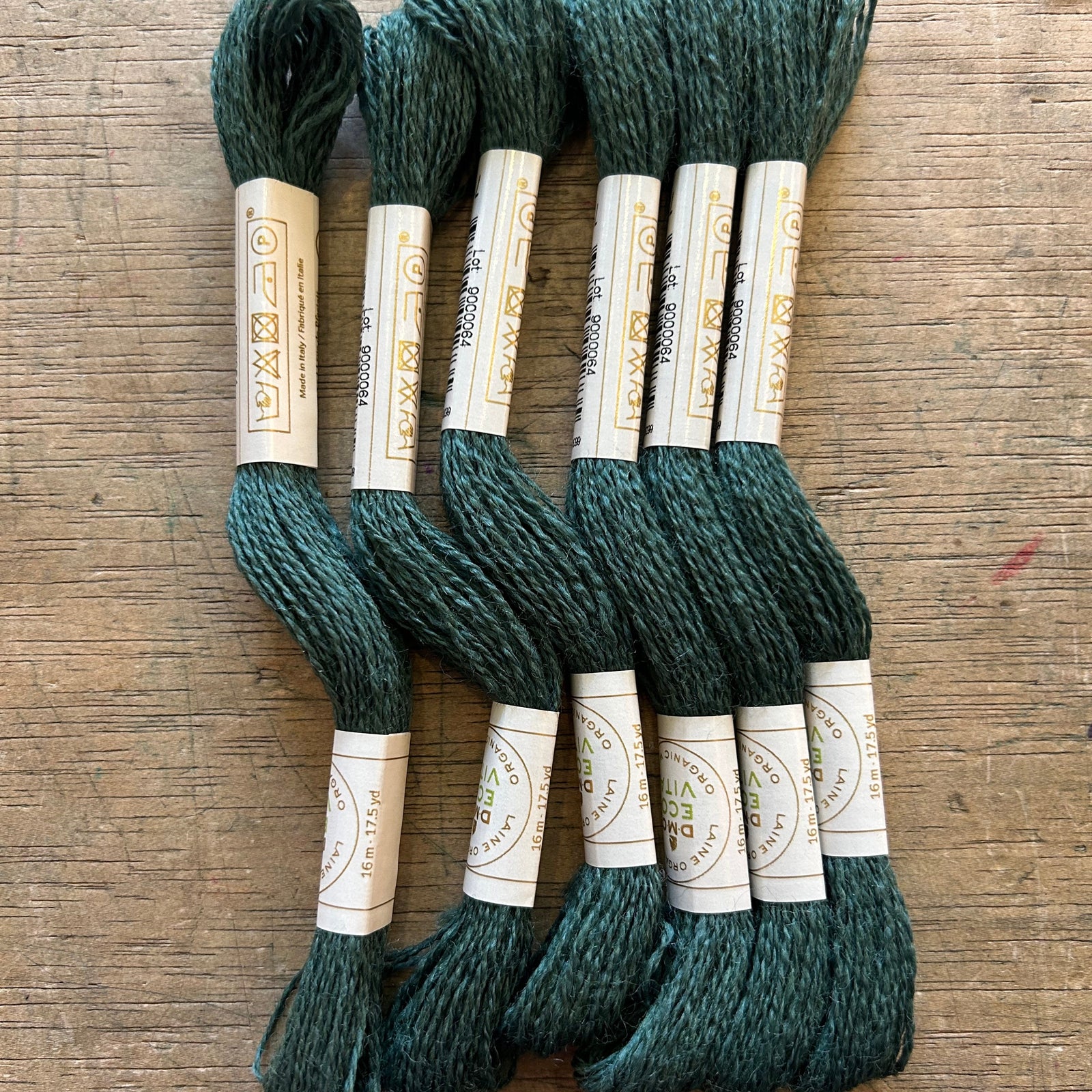 Craft Supply - 100% Organic Wool Crewel Thread