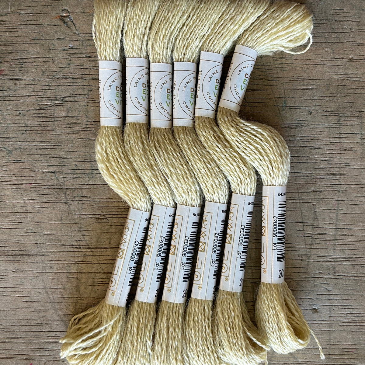Craft Supply - 100% Organic Wool Crewel Thread