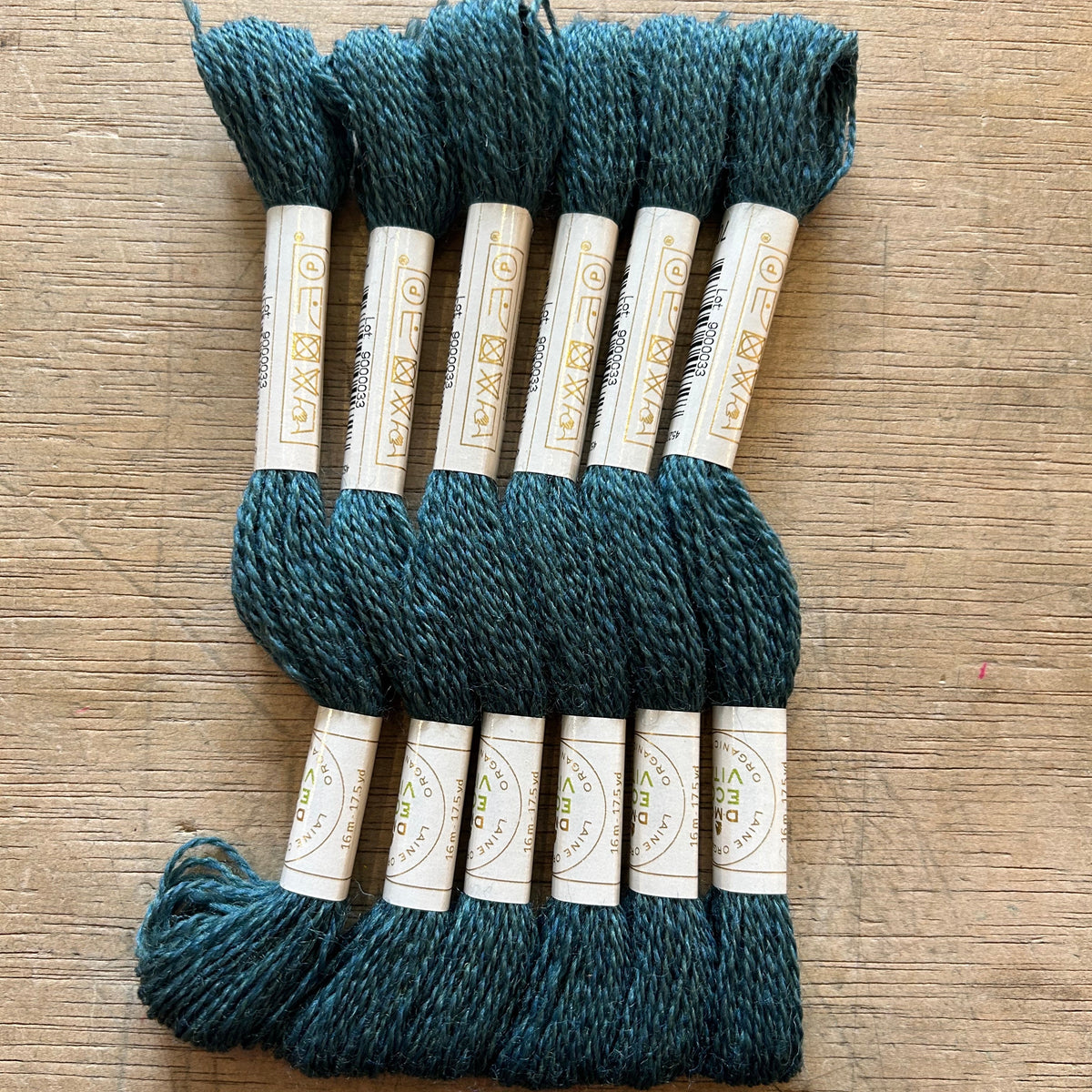 Craft Supply - 100% Organic Wool Crewel Thread