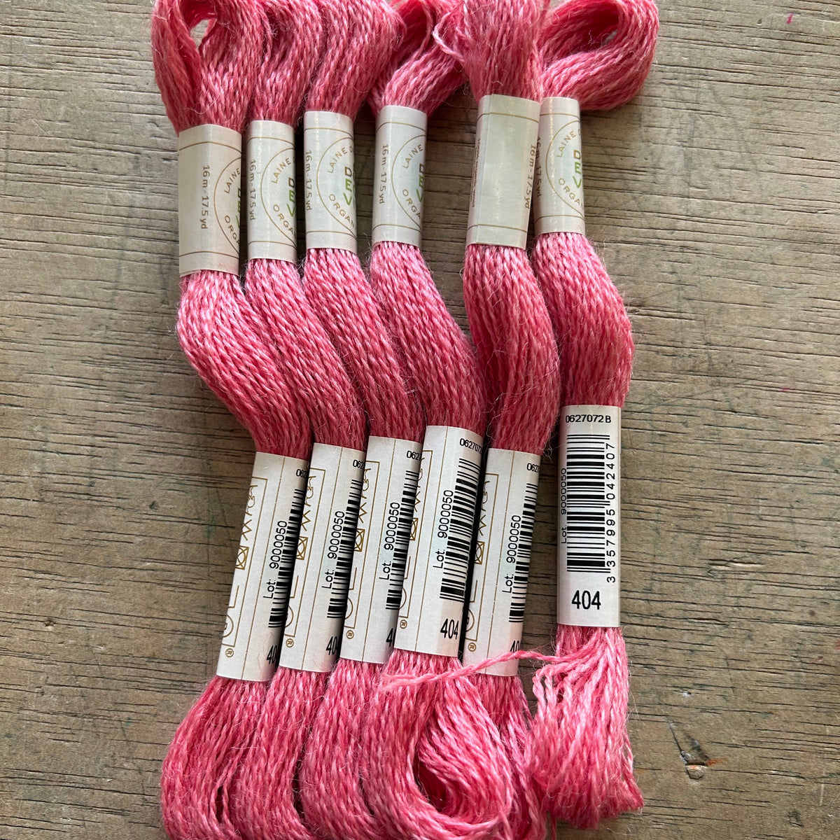 Craft Supply - 100% Organic Wool Crewel Thread
