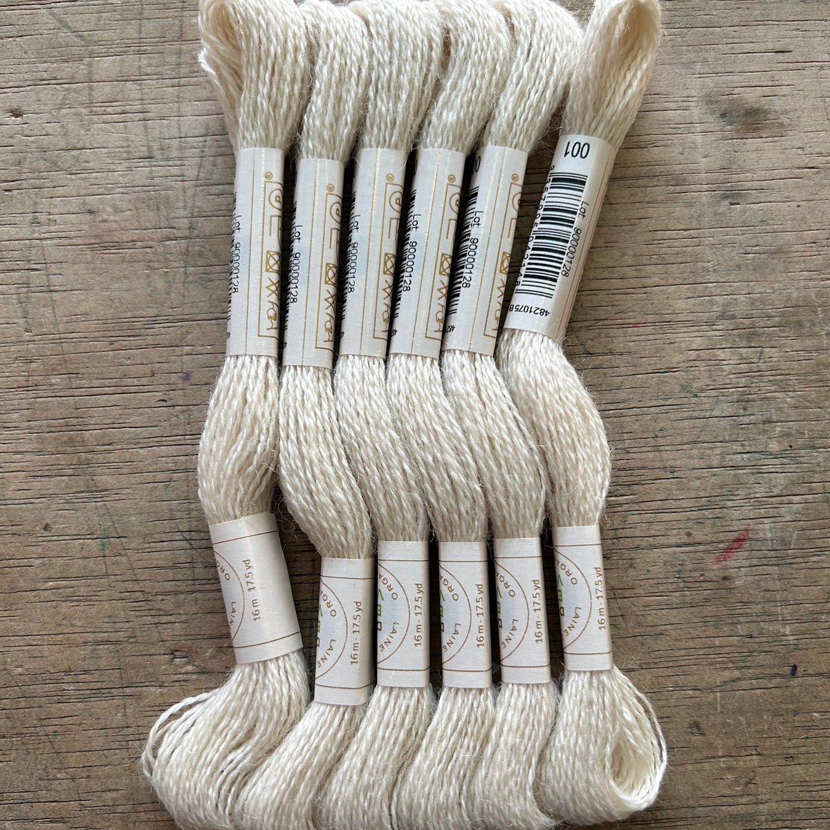 Craft Supply - 100% Organic Wool Crewel Thread