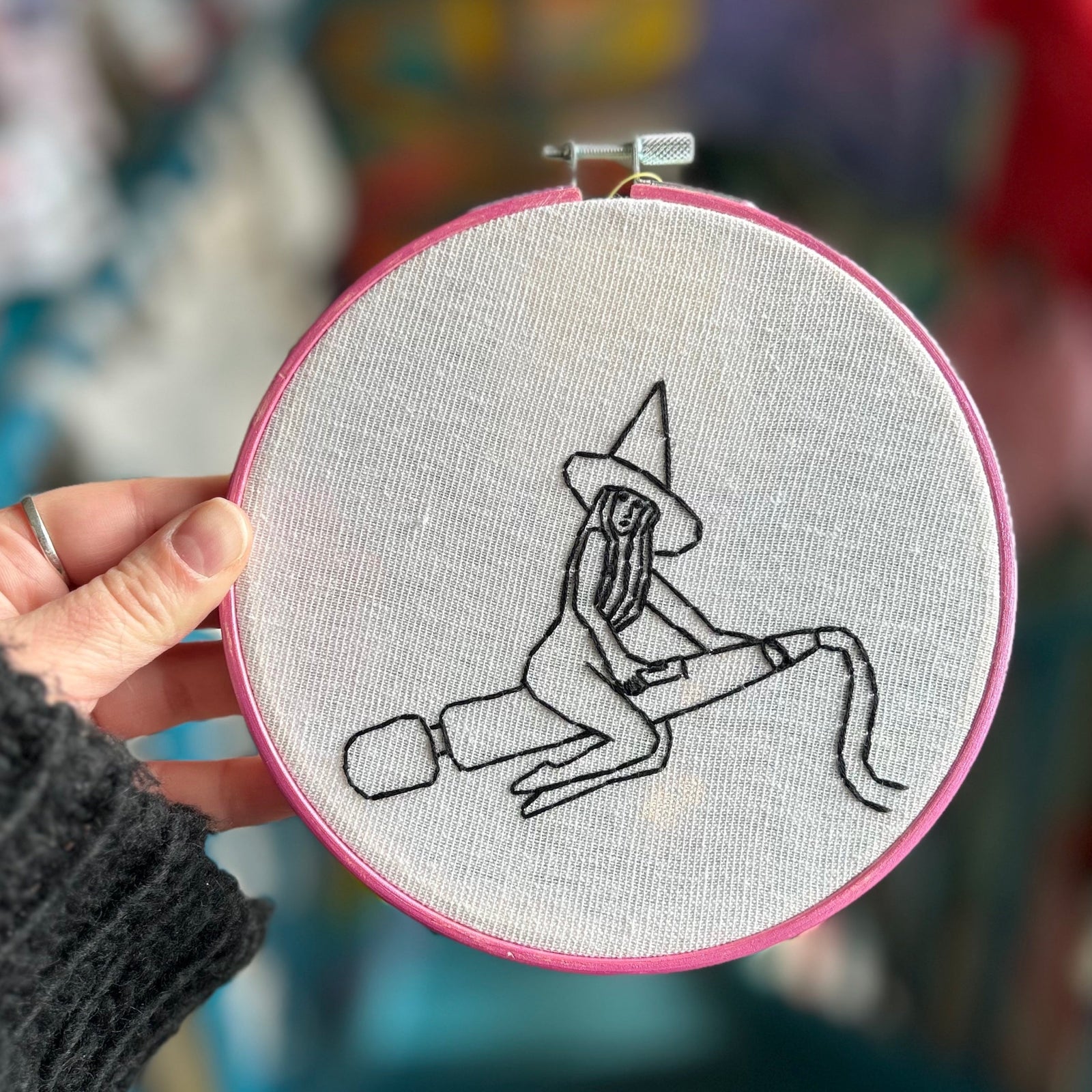 Original Art - Embroidery - Witchy Vibe