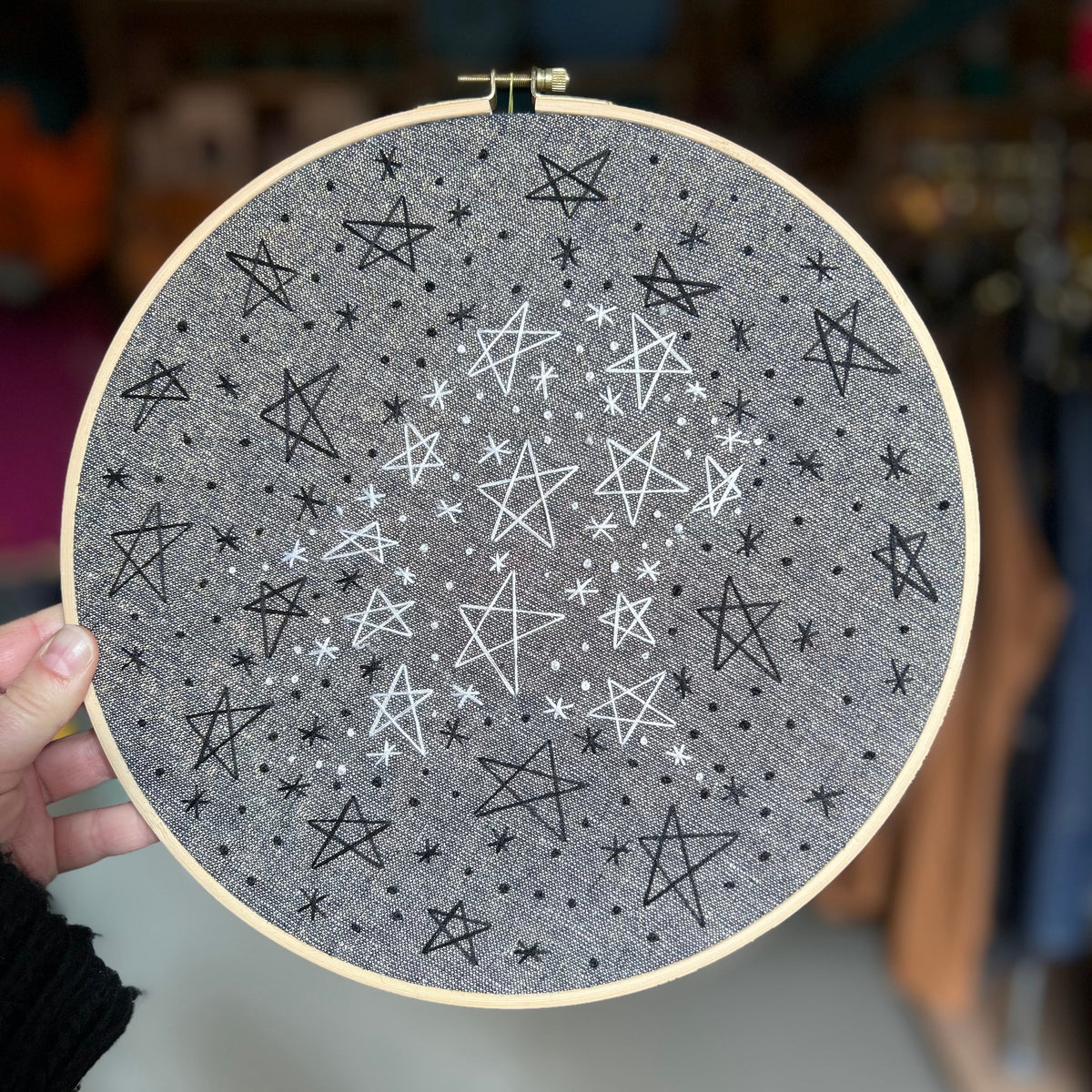 Original Art - Embroidery - Made Of Stars