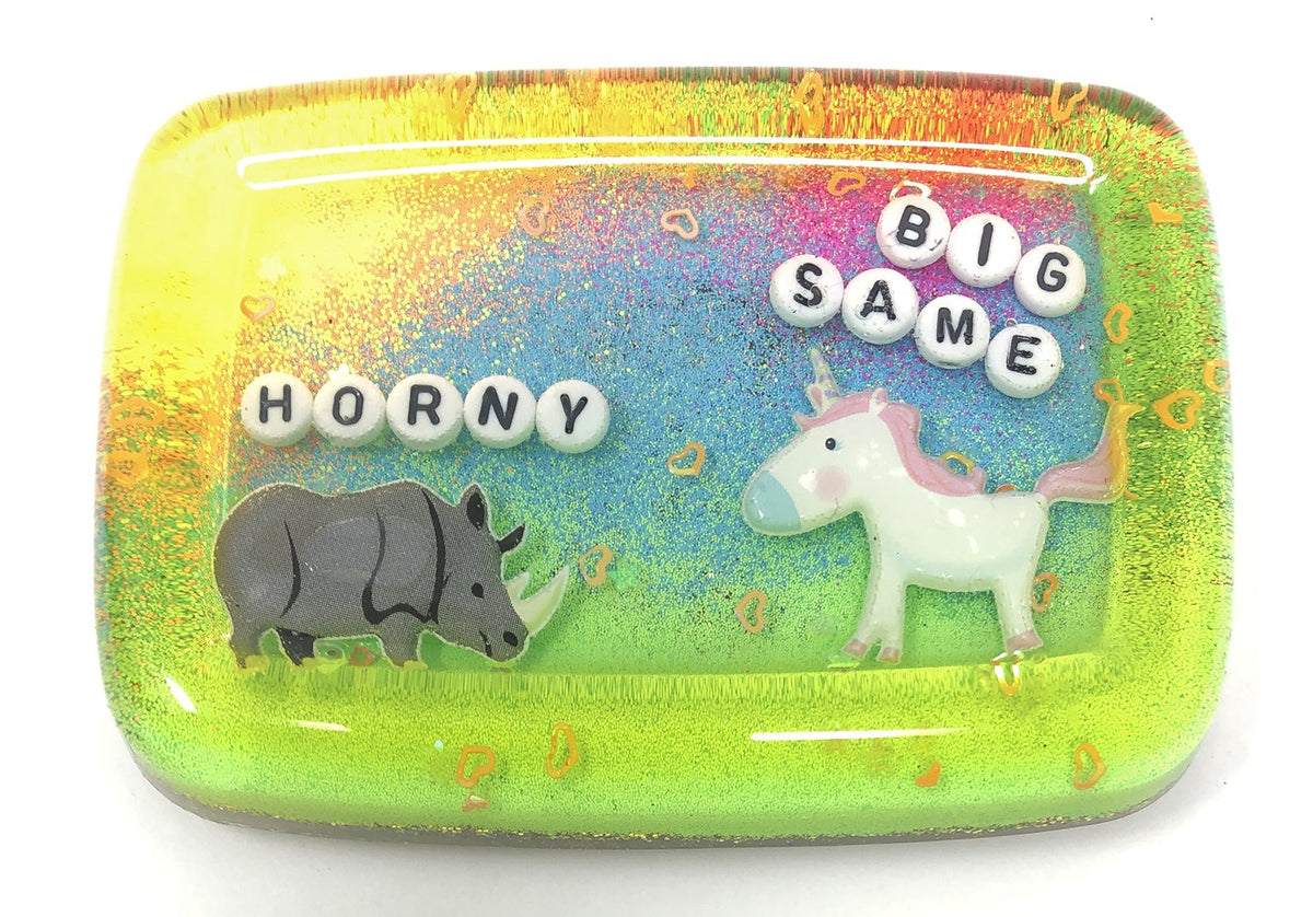 You Horny/I'm Horny - Shower Art - READY TO SHIP
