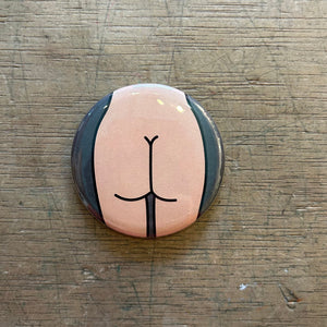 Magnet - 2.25 Inch Round - Butts - Various Styles