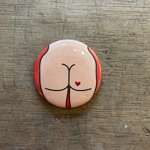 Magnet - 2.25 Inch Round - Butts - Various Styles