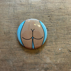 1.25" Button - 3 Pack - Butts - Various Styles