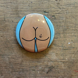 Magnet - 2.25 Inch Round - Butts - Various Styles