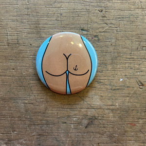 1.25" Button - 3 Pack - Butts - Various Styles
