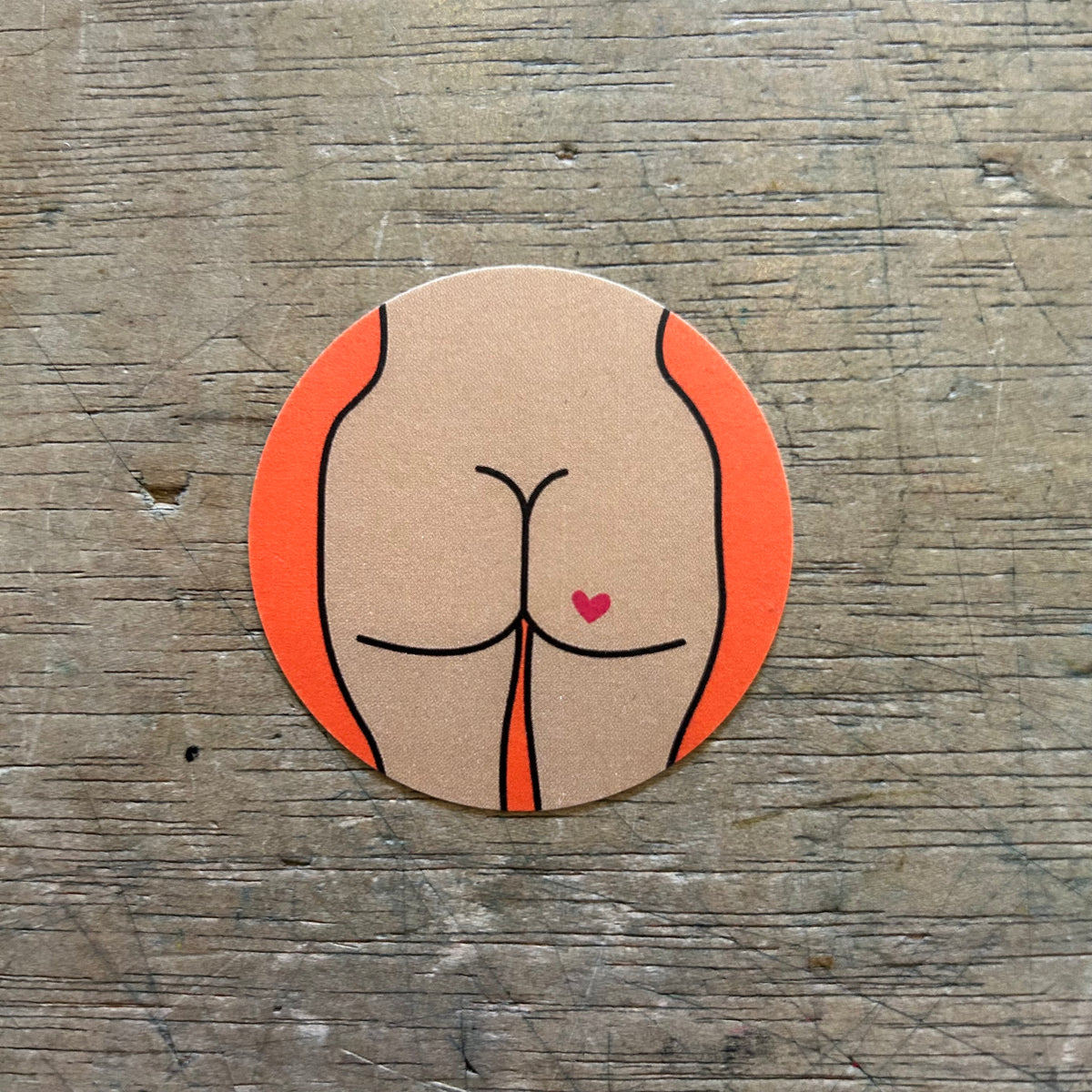 Sticker - Butts - Assorted Styles