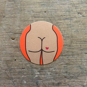 Sticker - Butts - Assorted Styles