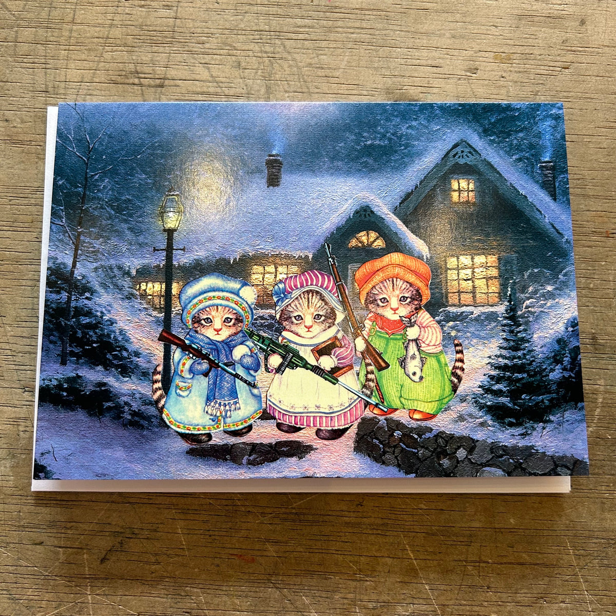 Card - Cute Winter Boots