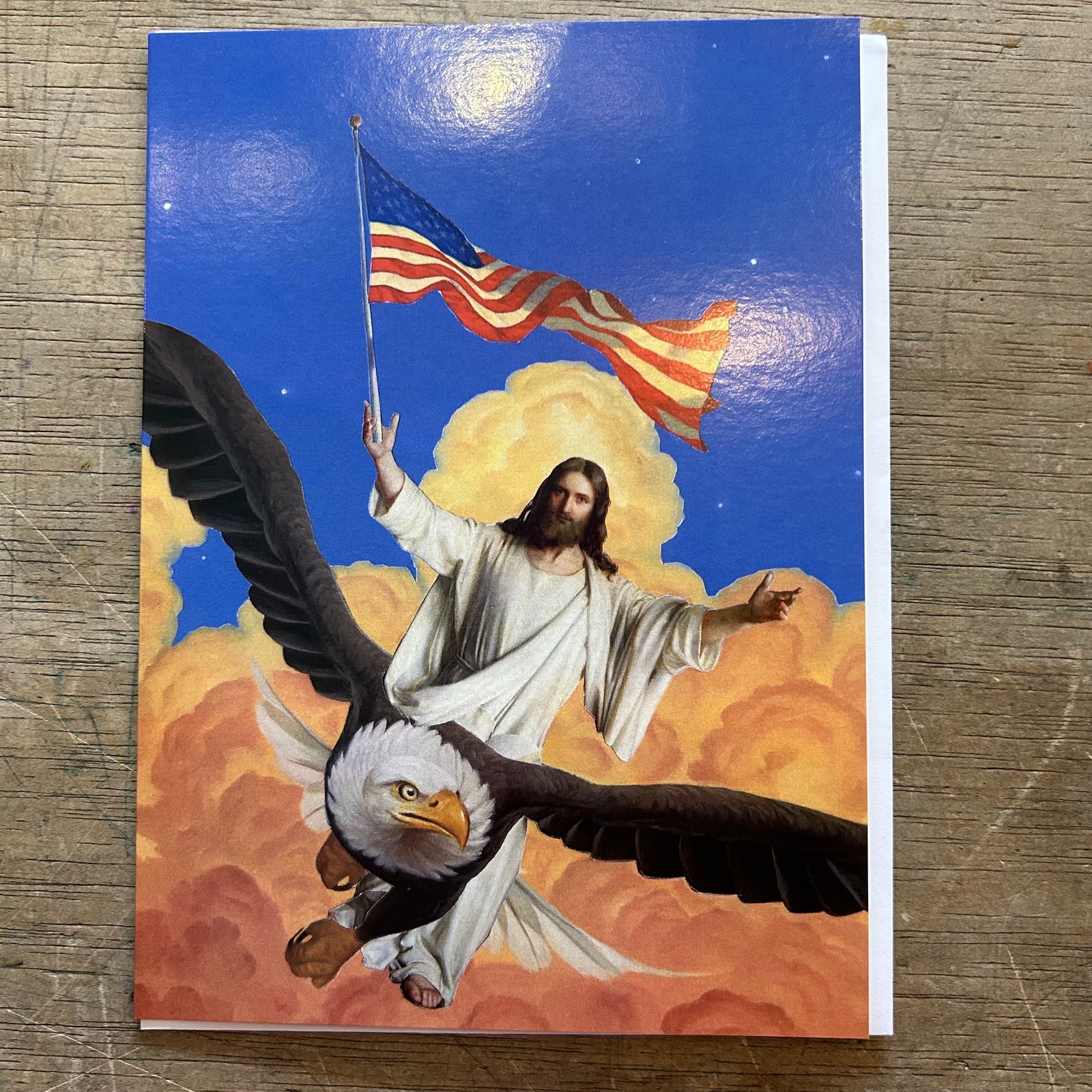 Card - Patriot Jesus