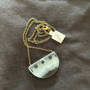 Necklace - Eclipse Half Moon
