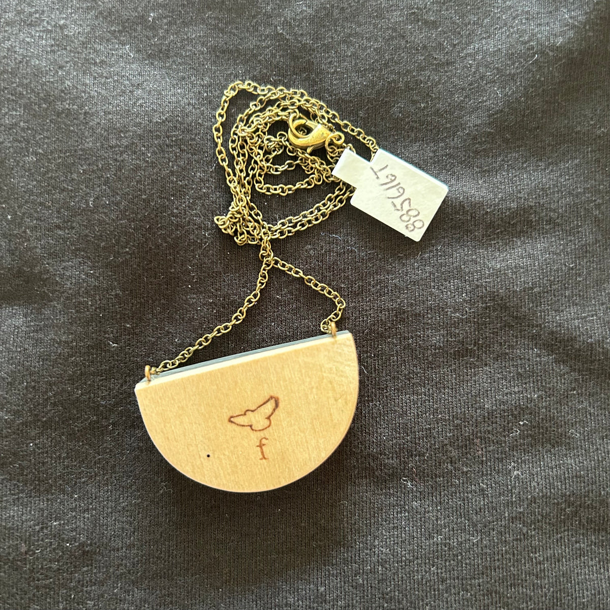 Necklace - Eclipse Half Moon