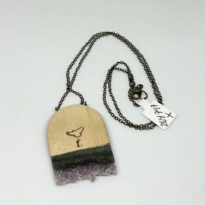 Necklace - Wolf Crystal