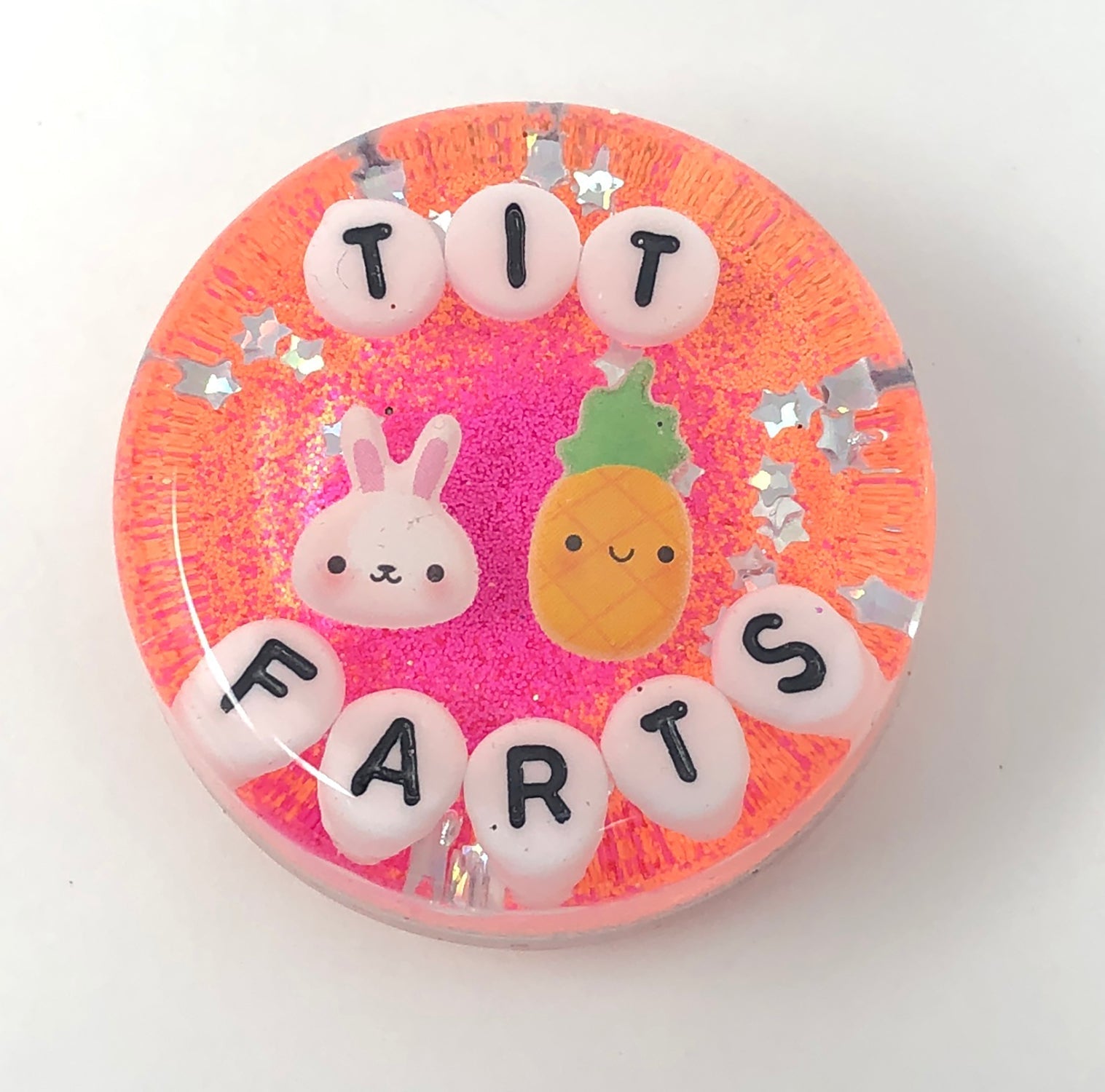 Tit Farts - Shower Art - READY TO SHIP