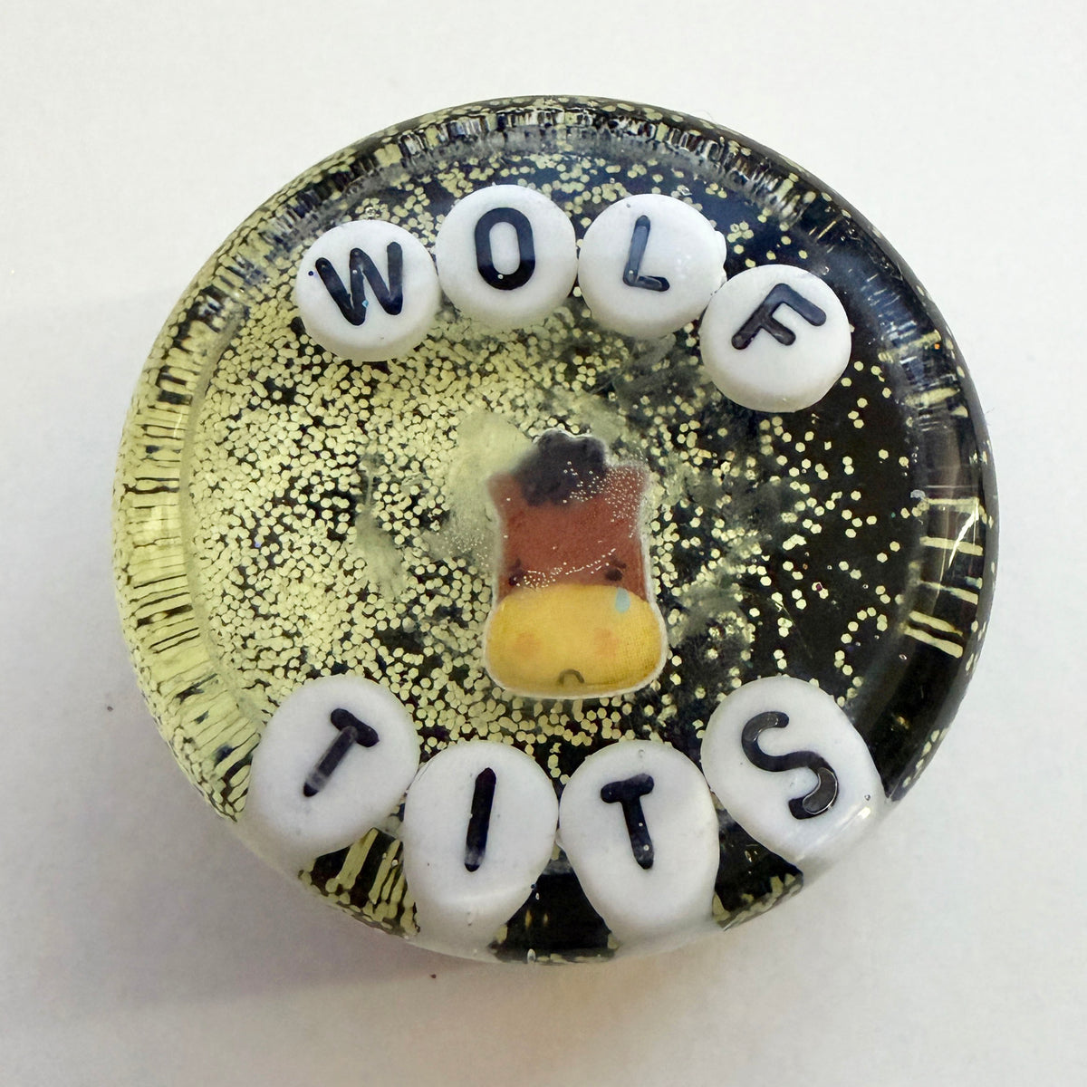 Wolf Tits - Shower Art - READY TO SHIP
