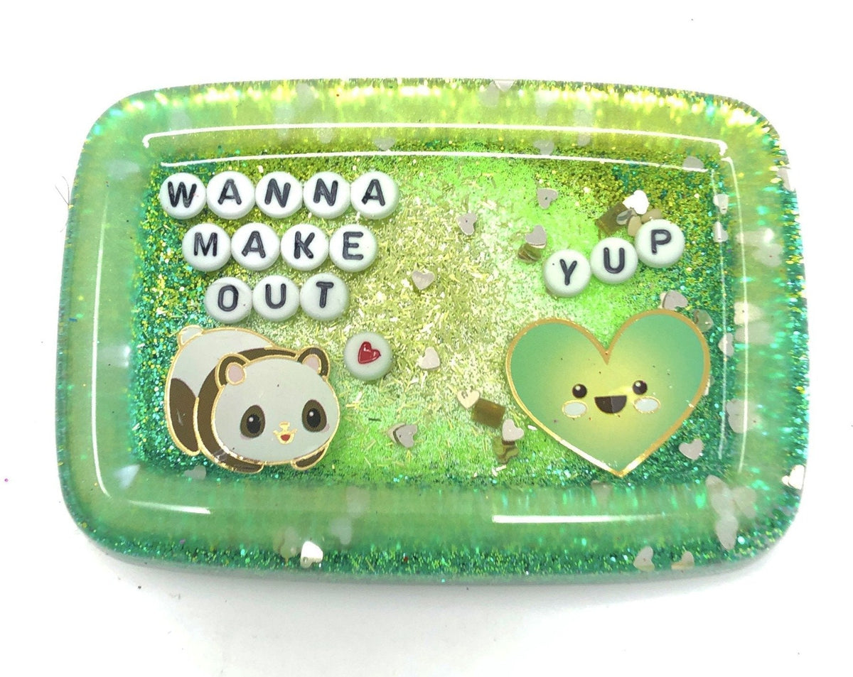 Wanna Make Out - Medium Shower Art - READY TO SHIP