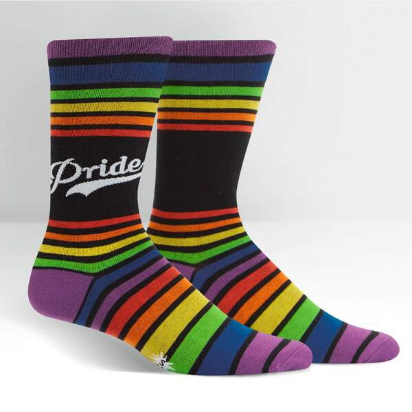 SALE Sock - Large Crew: Team Pride (SITM / Sock It To Me)