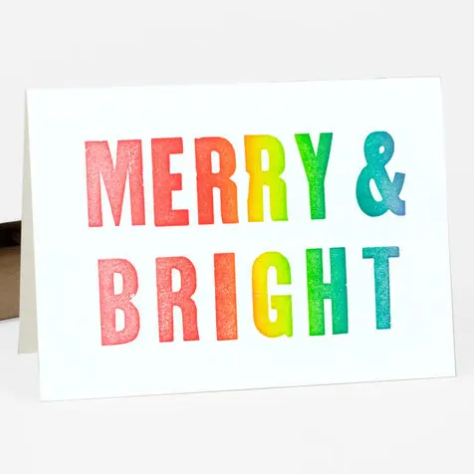 Card - Merry & Bright